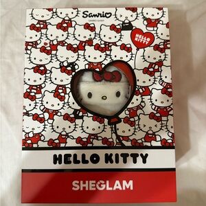 Glam Red and White Face Masks